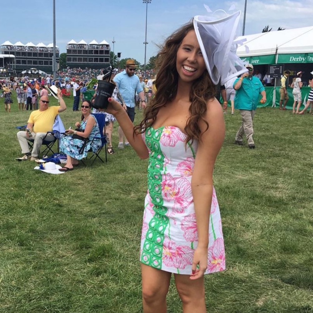 Lilly Pulitzer Angela Dress, Resort White Clover Cup